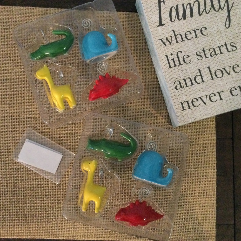 NWT 8-Ct Animal Placecard Holders